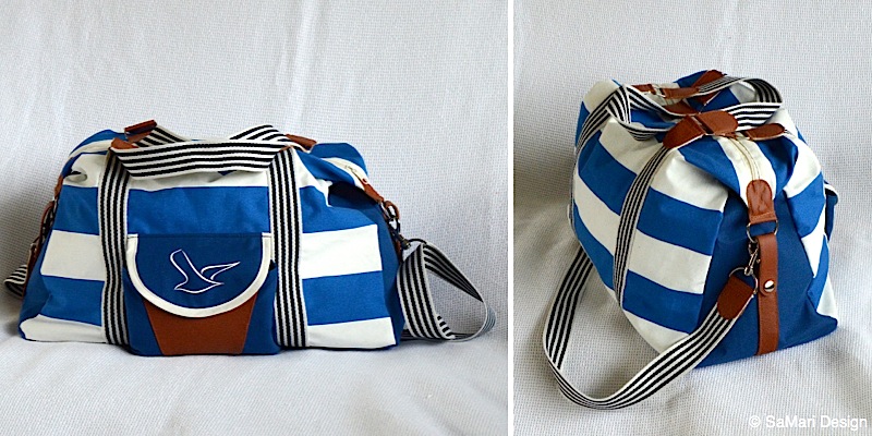 Reisetasche Mary-Ann genaeht von SaMari Design