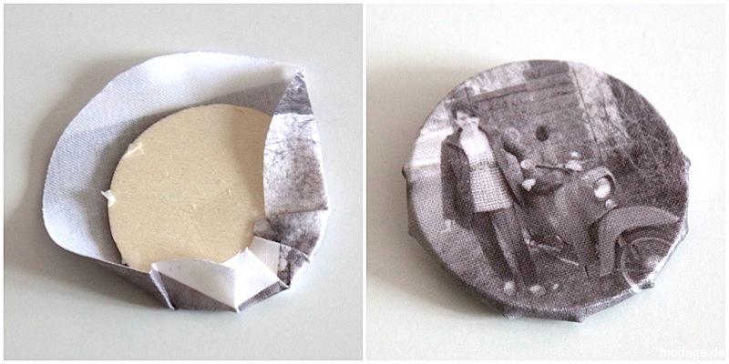 Vintage Poshys DIY Mini-Stickrahmen